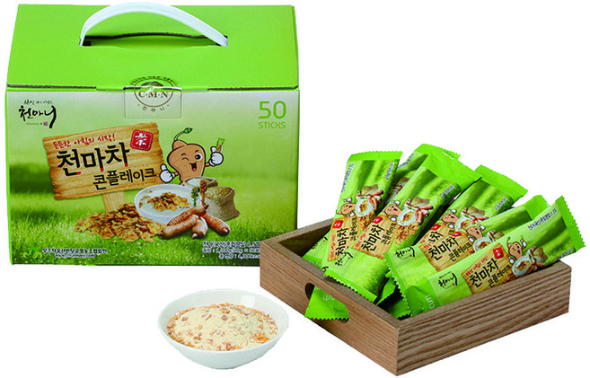 천마니 건강한 간식 천마차콘플레이크50포, 1kg, 1박스