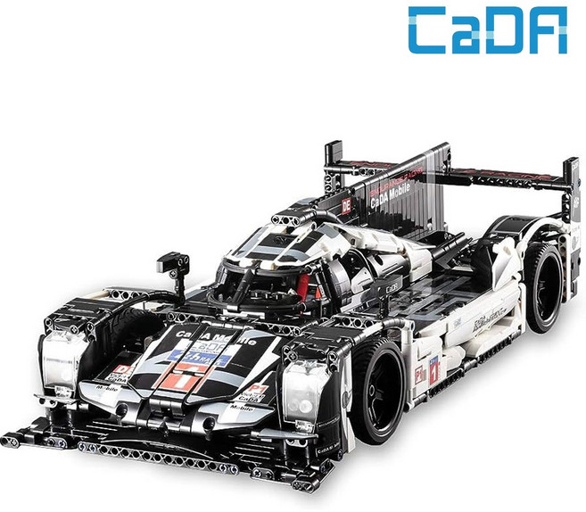 카다 블럭시리즈 P1 하이퍼 스포츠카 C61016W 1696피스, BLACK, 1개