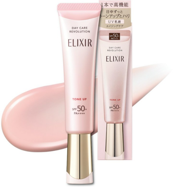 ELIXIR day care revolution 시세이도 엘릭서 데이케어 레볼루션 SPF50+ PA++++ 브라이트닝 일본정품, 1개