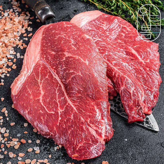 횡성축협한우 프리미엄 소고기 냉장 등심 200gx2 구이용, 200g