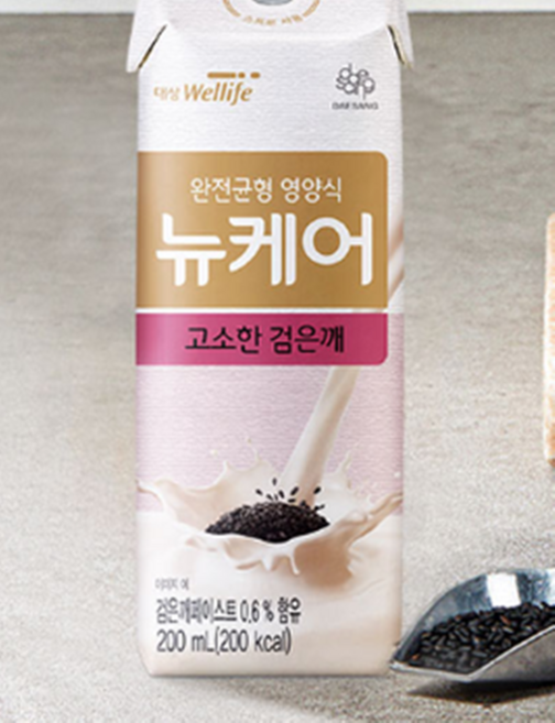 뉴케어 고소한검은깨 완전균형영양식 200ml 30개, 6L