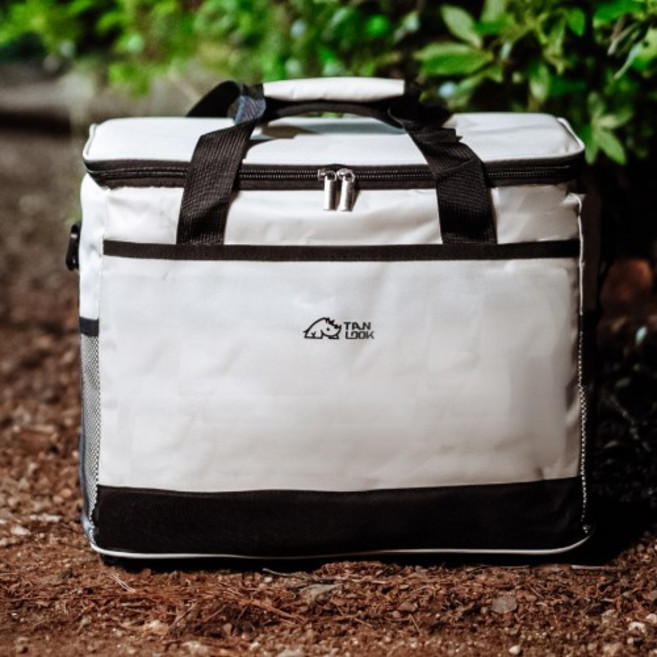 타닥 에센셜 소프트 쿨러백 보냉백 캠핑가방 아이스 보냉가방, 베이지, 30L