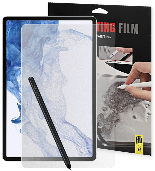 iamdue ipad鋼化玻璃防指紋螢幕類紙膜, 紙質感膜