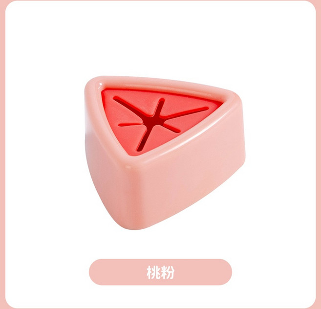 毛巾布收納塞 免鑽孔 毛巾塞 毛巾架 抹布夾 掛勾 黏貼式, 桃粉, 1個