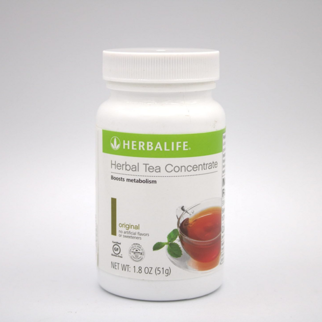 허벌 라이프 허브티 오리지널 51g 허발 버닝티 저칼로리 타, 1개