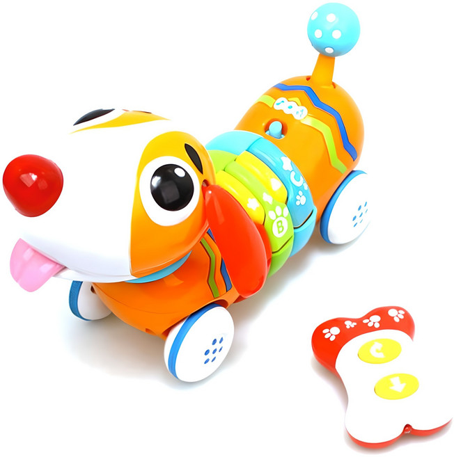 윈펀 똑똑한 무선 강아지 친구, 혼합색상, 1개