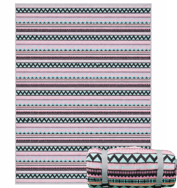 여온 프리미엄 두꺼운 대형 돗자리 매트 휴대용 피크닉매트 텐트 바닥매트 방수 캠핑매트, Rosy Desert(로지데저트)