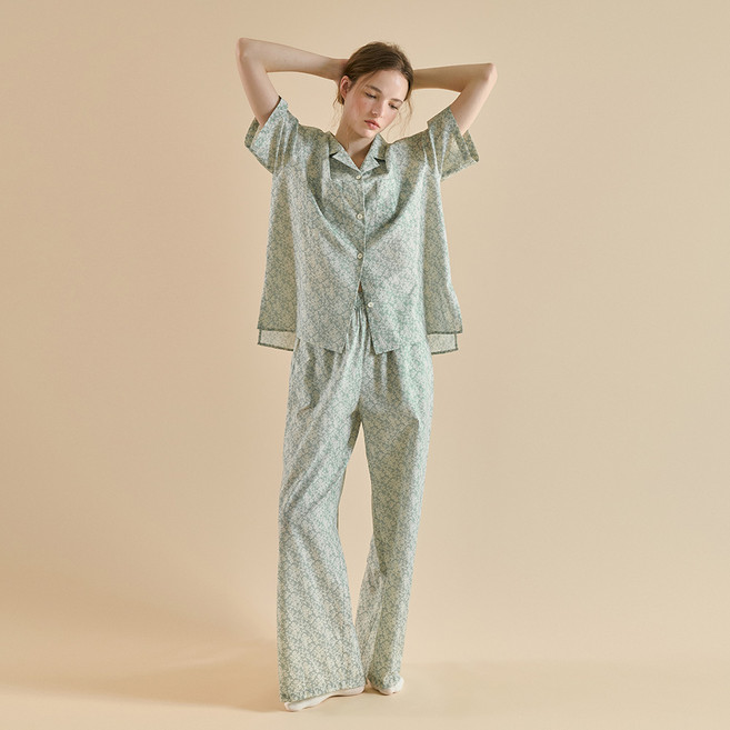 [SET] 베이직 반팔 긴바지 여성페어 (10종 택1)