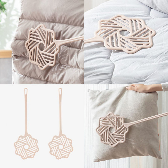 이불묶은먼지 팡팡팡 속시원 털어주는 이블털이 이불먼지털이개, 1개, 랜덤