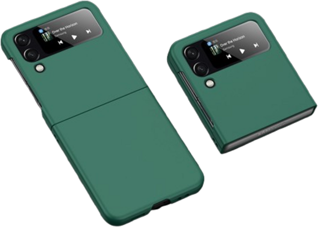 유레카 갤럭시 Z플립 지문방지 울트라 슬림핏 플라스틱 휴대폰 케이스