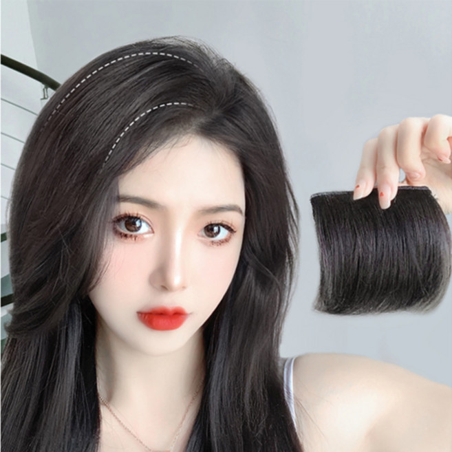 잇츠리빙 똥머리 가발 올림머리 곱창머리끈 똥머리 집게핀, 밝은갈색, 04_뽕머리 가발, 1개