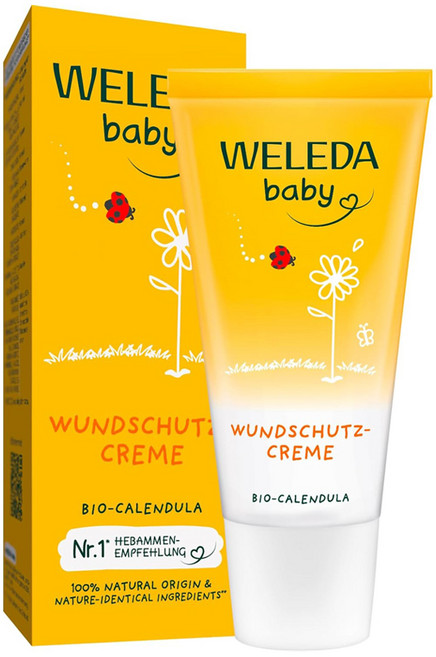 Weleda 베이비 카렌듈라 기저귀 크림, 2개