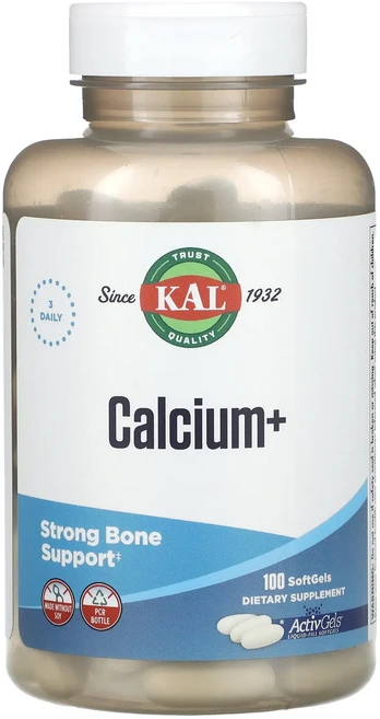 KAL 칼슘+ 소프트젤 100정, KAL 칼슘 소프트젤 100정 - 쿠팡