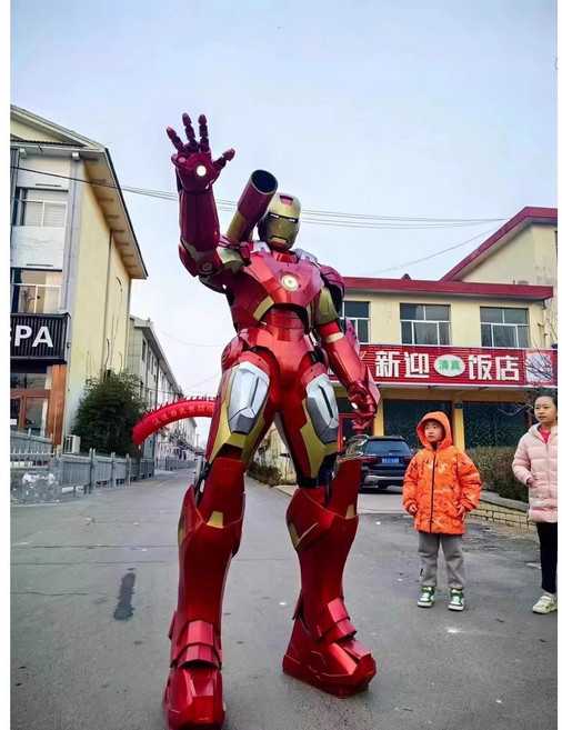 범블비 로봇 수트 할로윈 오공 의상 보행 슈트 세인트 썬 갑옷