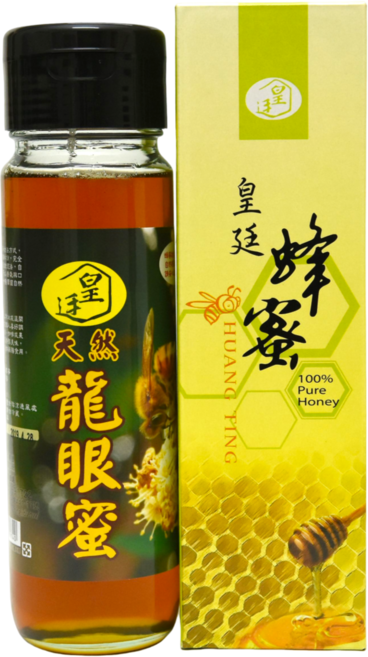 皇廷 龍眼蜜 1100g，純正台灣龍眼花蜜，滋補養生，無添加, 1個