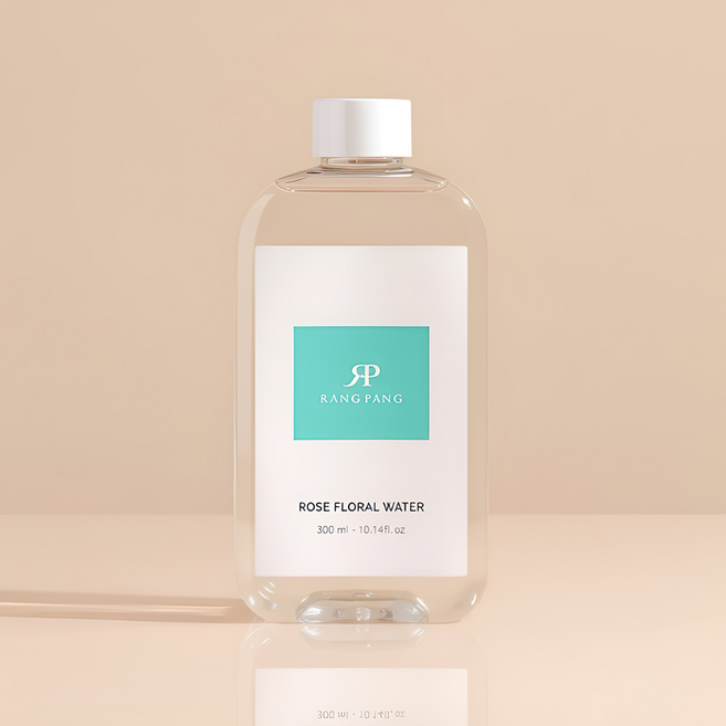 랑팡 로즈워터 추출물 원액 100% 서양장미꽃수 미스트 토너 베이스 (천연 장미향), 1개, 300ml