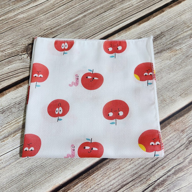 국산 무형광 천연 밤부 가제손수건 대나무 100% 거즈/엠보 10장