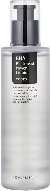 건강챙기세요 CosRx BHA 블랙헤드 파워 리퀴드 100ml(3.38fl oz) 백살까지오래오래, 100 mL / 3.38 fl. oz.