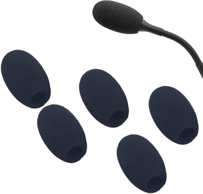 구즈넥 회의용 마이크 솜 5개 윈드 국산 팝 필터 겉 커버 스펀지, DS21