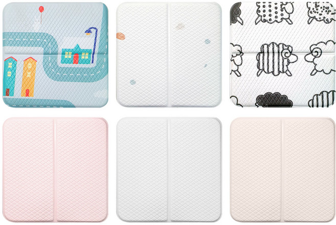 휴대용 기내용 여행 미니 쿠션 양면 방석, 핑크야옹이