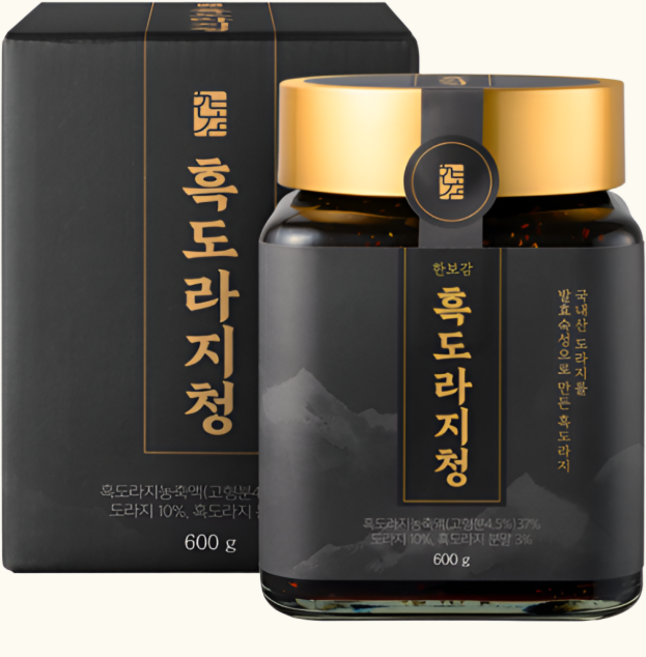 한보감흑도라지청 600g, 1개, 1개