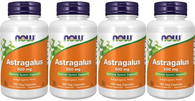 나우푸드 황기 추출물 500mg 베지캡슐, 100정, 4개 - 쿠팡