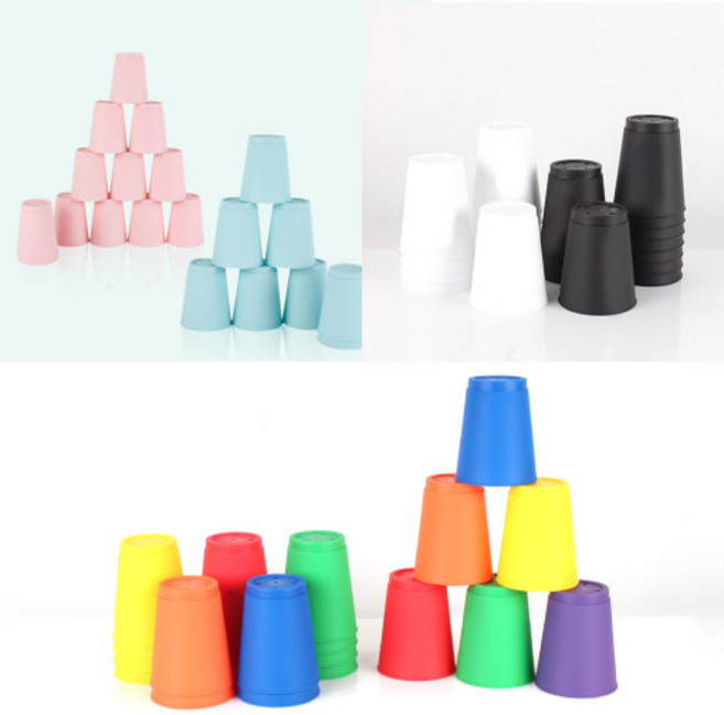 프로젝트Z 스피드 스택스컵 12p x 2세트, 파랑