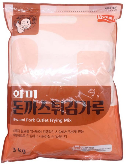 화미 돈까스 튀김가루 베타믹스, 3kg, 5개