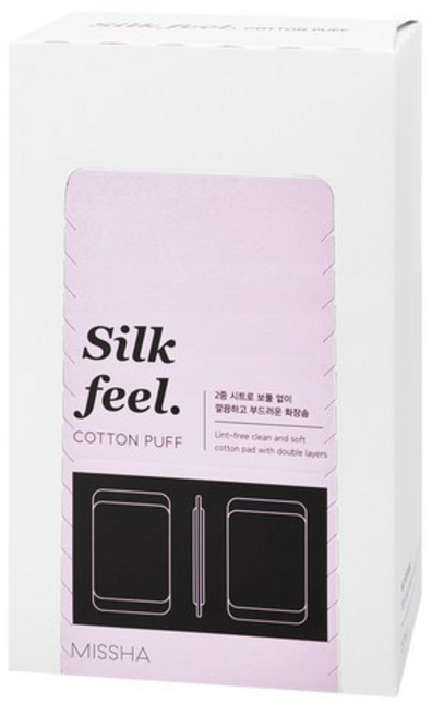 미샤 실크 필 화장솜, 80개입, 20개