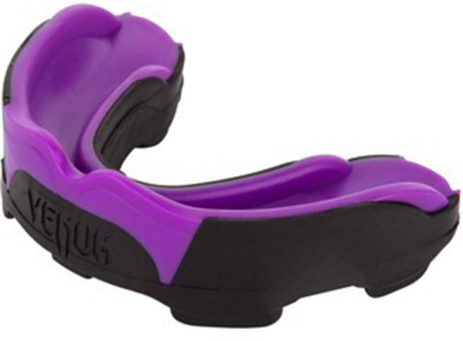 VENUM Predator 毒液 專業級 護齒 運動牙套, 紫/黑/紫, 1個