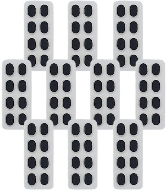 남여공용 논슬립 안경패드 코받침 타원형 40p