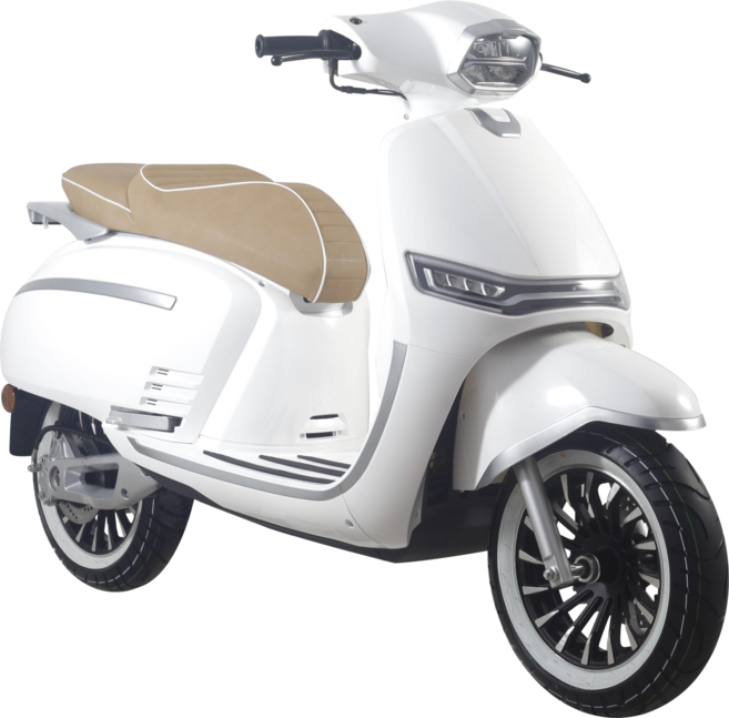 2025년형 시티플라이 모히또 전기오토바이 72V 55Ah, 화이트