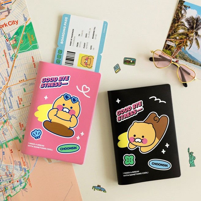 카카오프렌즈 춘식이 여권케이스