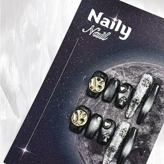 Naily 聖月誓言 純手工穿戴甲 S碼