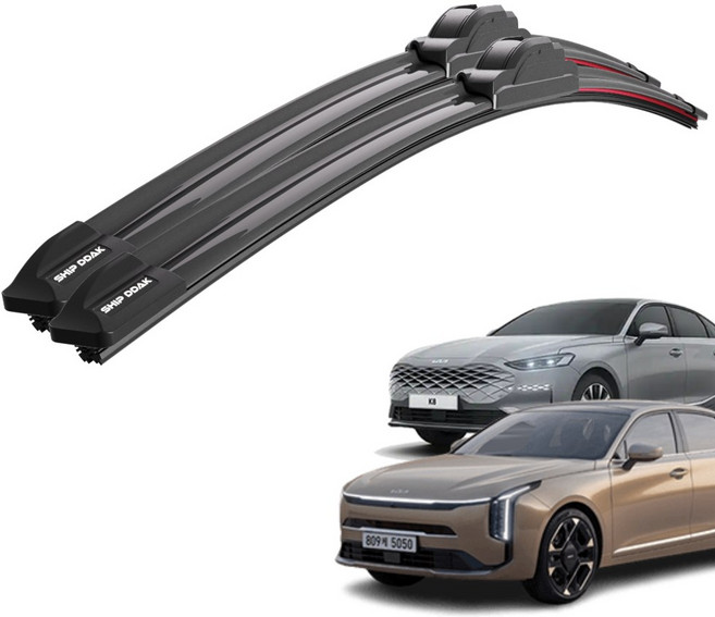 1+1 K8 더뉴 전차종 초밀착 와이퍼 윈도우 브러쉬 와이퍼블레이드, SDT-더뉴/K8(21-현재)650+400/A