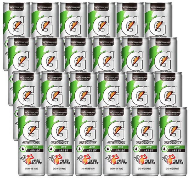 게토레이 레몬, 240ml, 24개