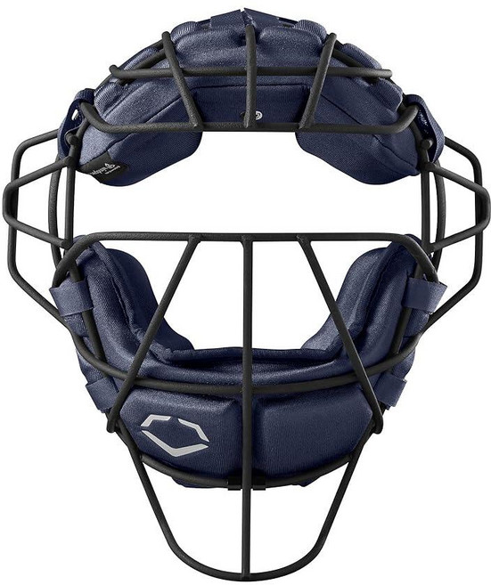 EvoShield 에보쉴드 Pro SRZ 포수 티타늄 페이스 마스크 로드 그레이 OSFA 198880, 네이비