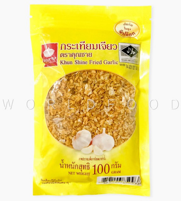 월드푸드 태국 후라이드갈릭 튀긴마늘 후레이크 Fried Garlic thaifood toi phi(칠리소스10g 증정), 100g, 1개