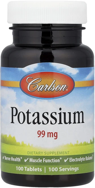 칼슨 칼륨 99mg 100정, 3개 - 쿠팡