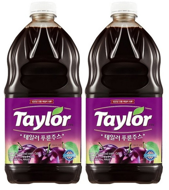 테일러푸룬 푸룬주스 1.89L x 2병, 2개