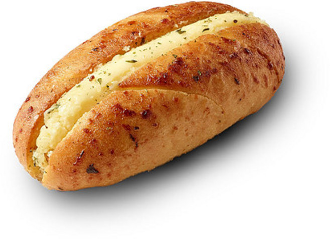 마늘크림치즈바게트 묶음할인, 90g, 4개