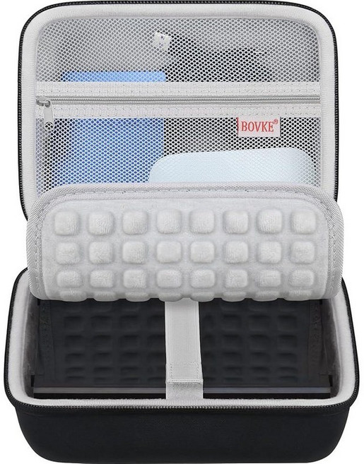 BOVKE 하드 드라이브 케이스 WD Elements My Book Seagate Expansion 데스크탑 외장 하드 드라이브 HDD 6TB 8TB 10TB 12TB 14TB, Black, 1개