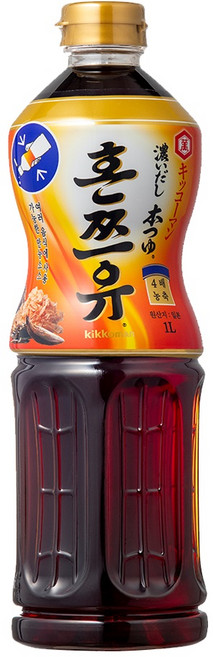 기꼬만 코이다시 혼쯔유, 1L, 1개