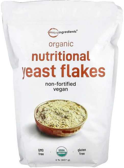 Micro Ingredients 유기농 영양 효모 플레이크 907g(2lb) MII-16764, 1, 907g - 쿠팡