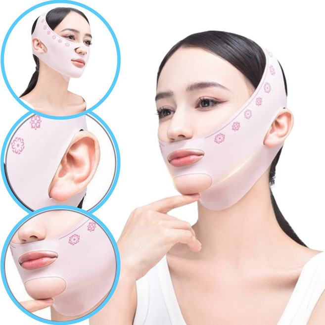 HB153 리프팅밴드 얼굴 주름 v라인 밴드, 1개, 그림색