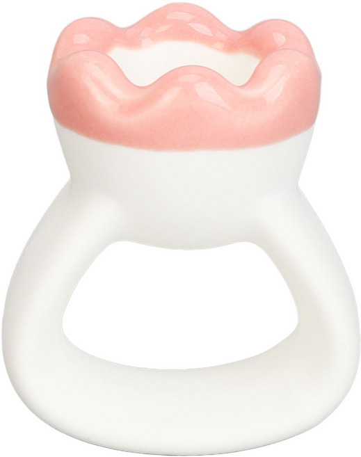 세라믹 마사지 구아샤 플레이트 마사지 보드 링 모양 피부 탄력 컴팩트 얼굴 머리 어깨 무릎용 인체 공학적, 1개, 옵션01) Type 1