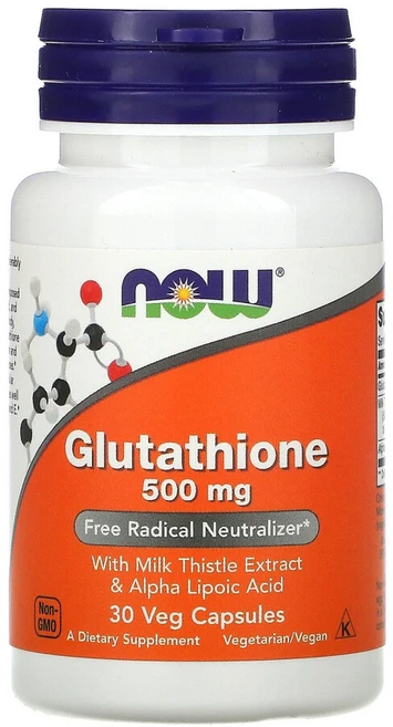 나우푸드 글루타티온 500mg 베지 캡슐, 30정, 1개 - 쿠팡