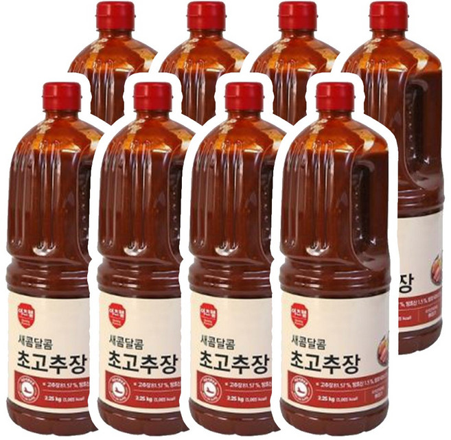 이츠웰 초고추장, 8개, 2.25kg