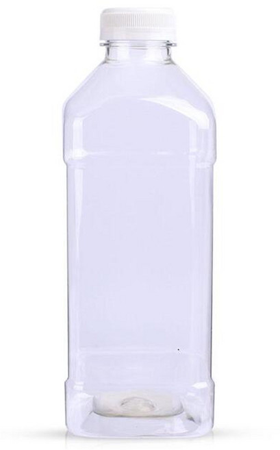 가인글로벌 우유사각1L 페트병 DR + 우유백브릿캡, 90개, 1L