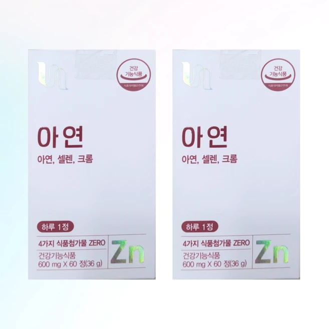 비타민하우스 아연셀렌크롬, 2개, 60정 - 쿠팡